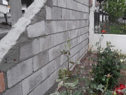 Yıkılan Bahçe Duvar Tadilatımız